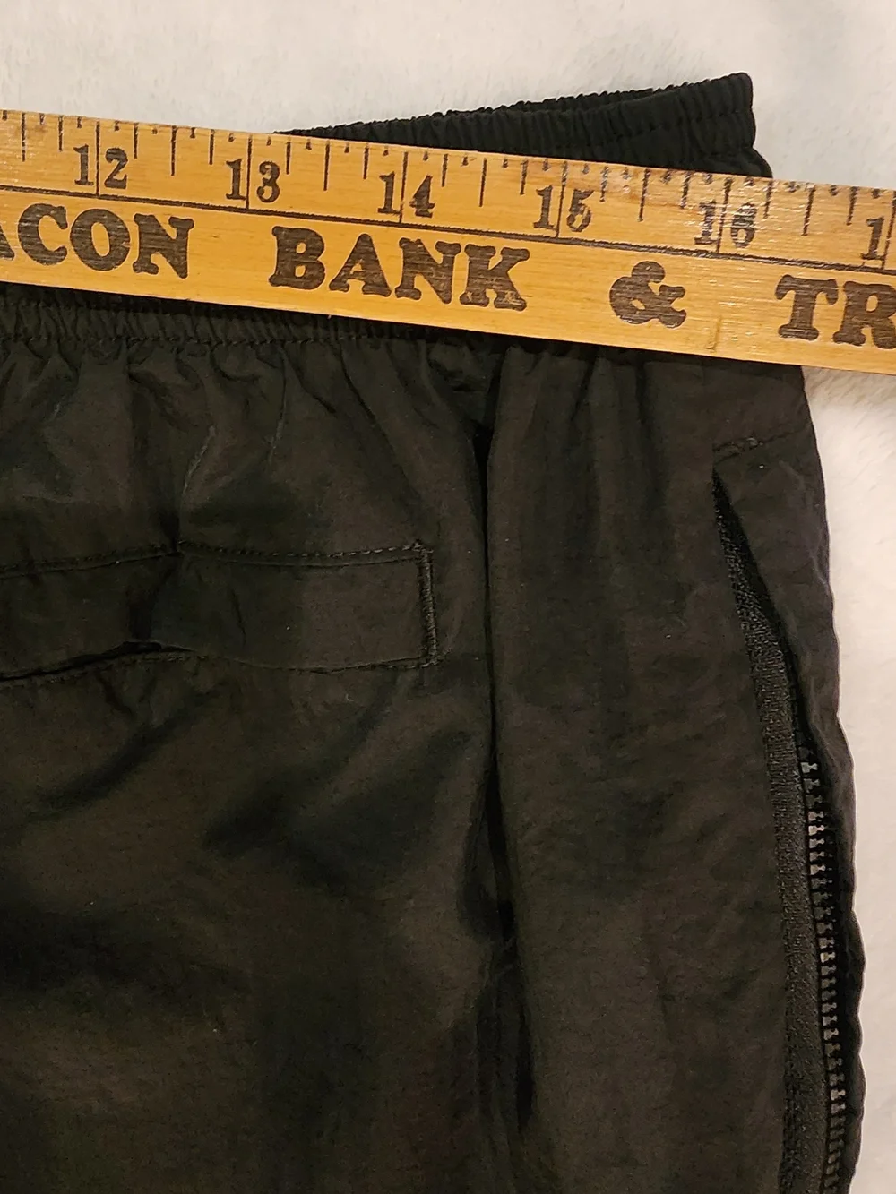 Champion Black Athletic Shorts with Logo
